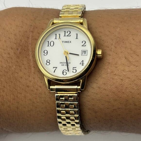 Gold Timex Watch - Picture 1 of 4